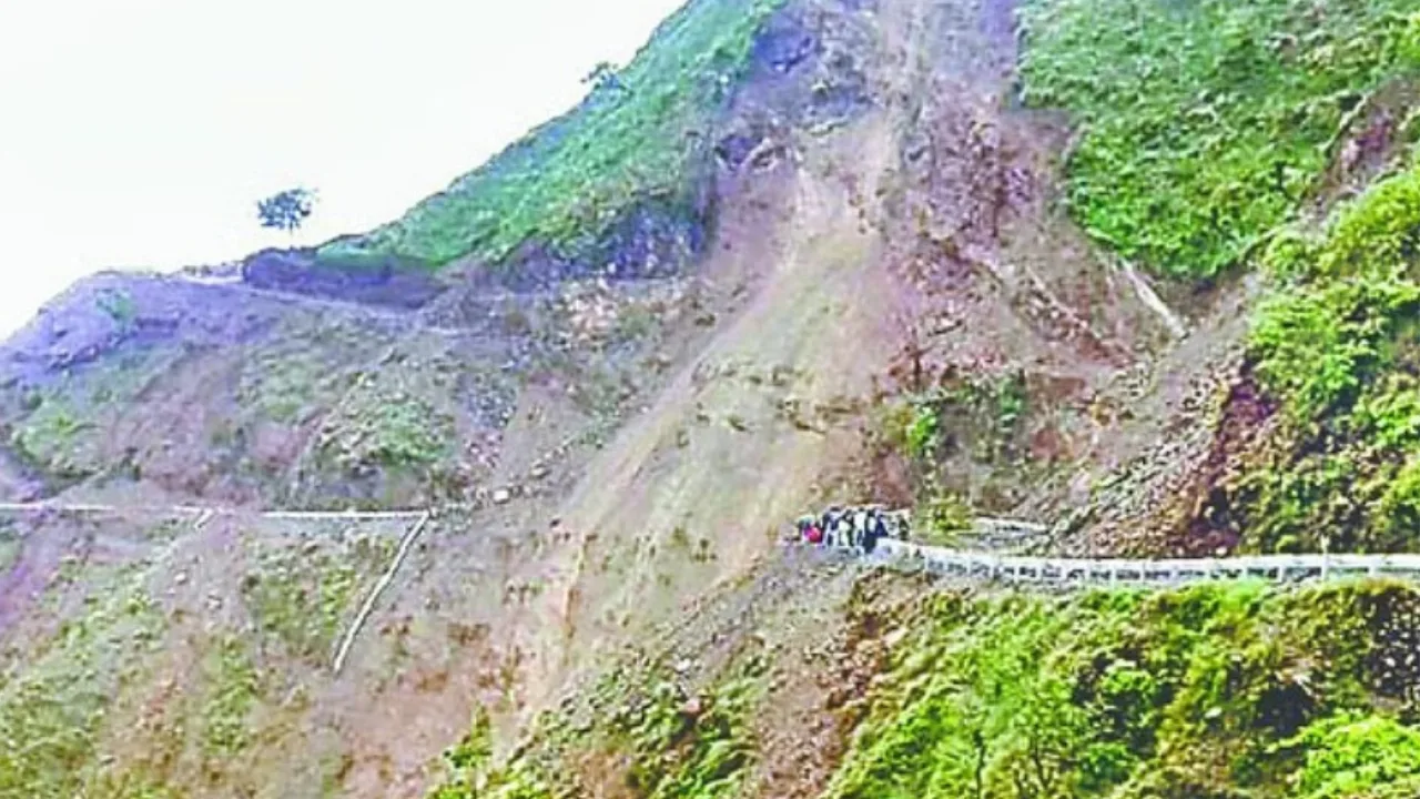 Landslide Atlas of India report Rudraprayag in Uttarakhand becomes Indias 20250924 155204 0000