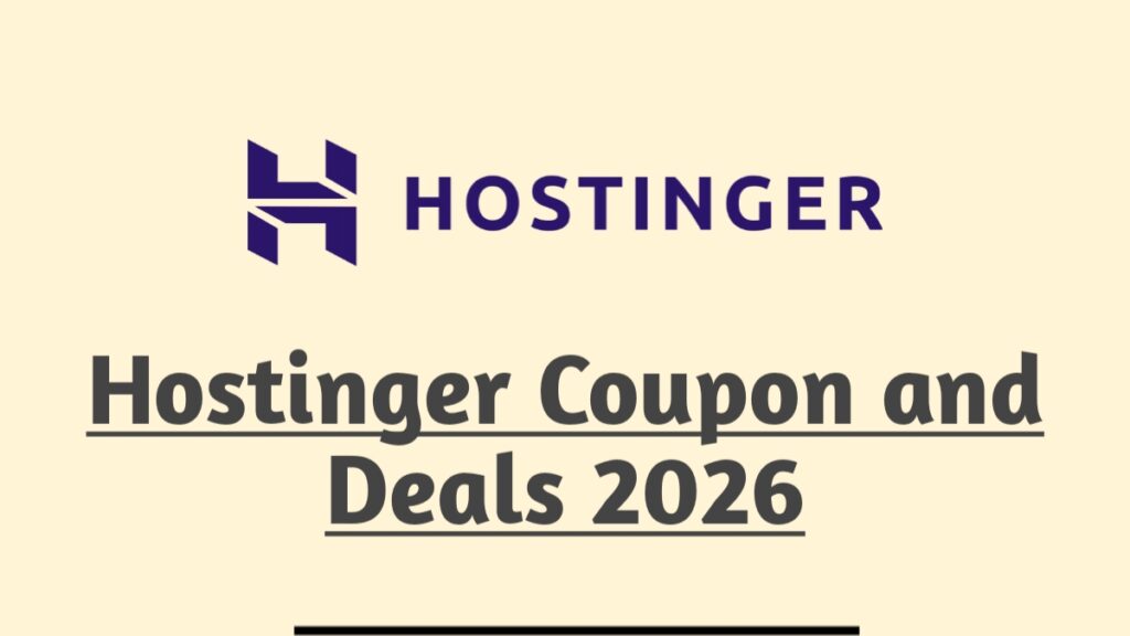 Hostinger Coupon Code 2026 – Get 20% OFF Hosting Plans & Best Deals 1 hostinger coupon code 2026